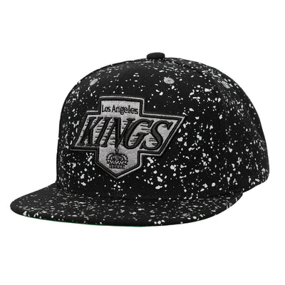 NHL SPLATTERS SNAPBACK VNTG KINGS Black HS11477-LAKBLCK - Image 1