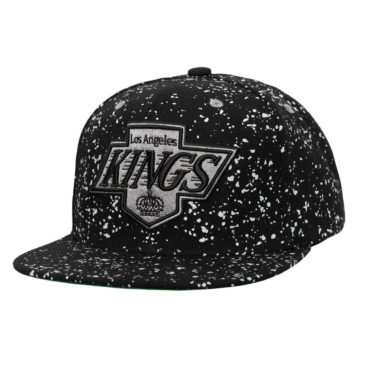NHL SPLATTERS SNAPBACK VNTG KINGS Black HS11477-LAKBLCK - Image 1