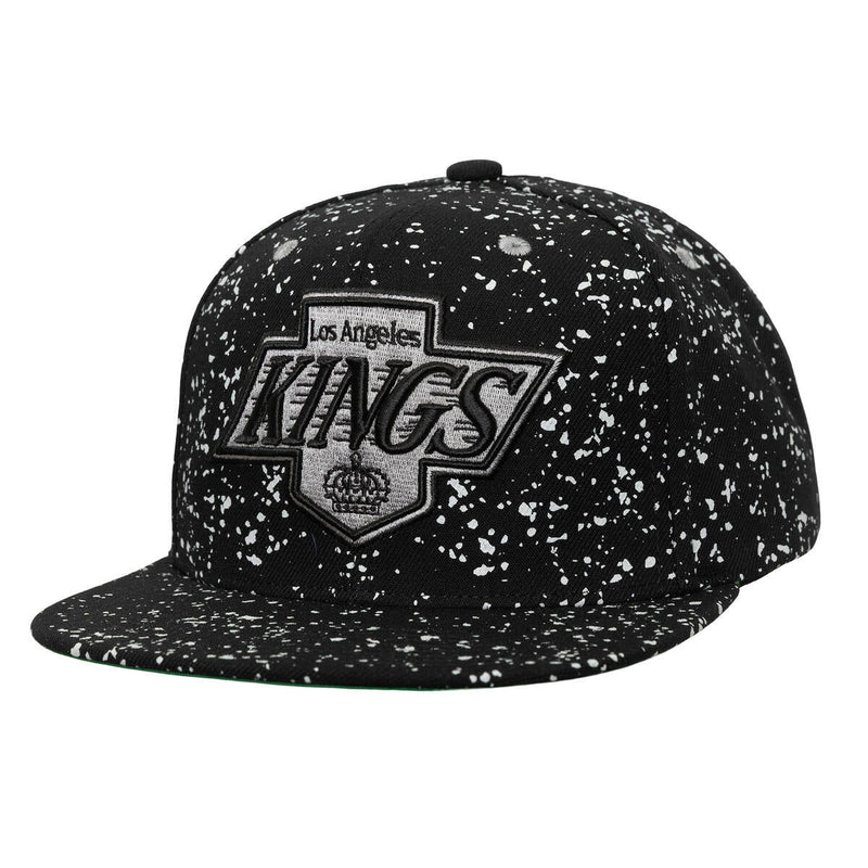 NHL SPLATTERS SNAPBACK VNTG KINGS Black HS11477-LAKBLCK - Image 1