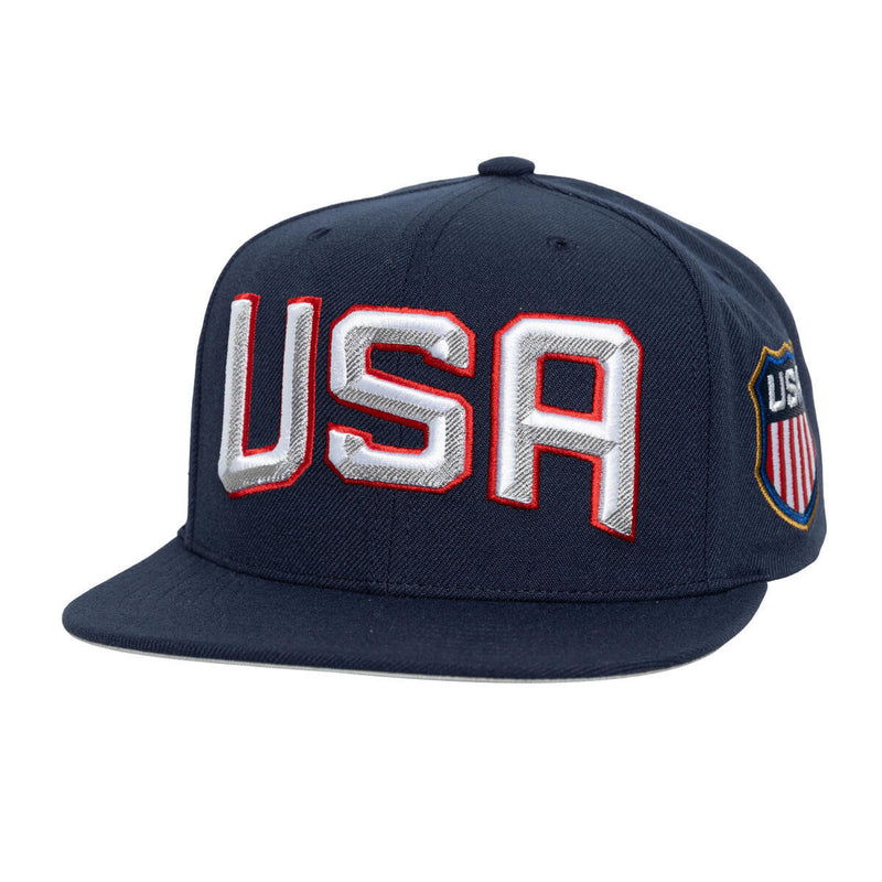 NHL SNAPBACK TEAM USA ALT Navy HS13845-TUSNAVY - Image 1
