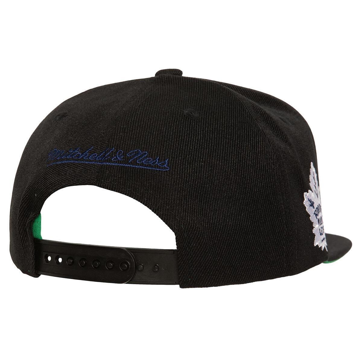 NHL TRIPLE PLAY SNAPBACK MAPLE LEAFS Black HS8104-TMLBLCK - Image 2