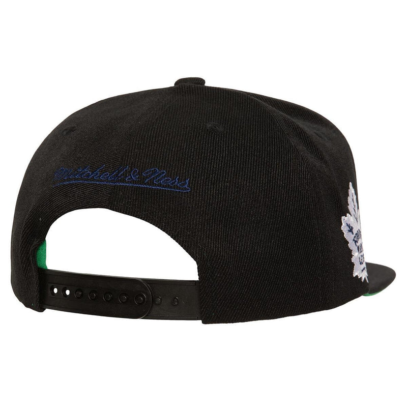 NHL TRIPLE PLAY SNAPBACK MAPLE LEAFS Black HS8104-TMLBLCK - Image 2