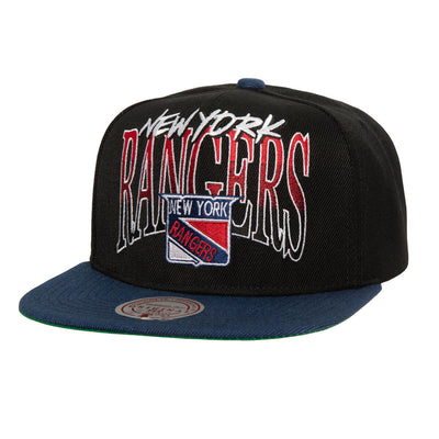 NHL RISE UP SNAPBACK VNTG RANGERS Black HS8105-NYABLCK - Image 1