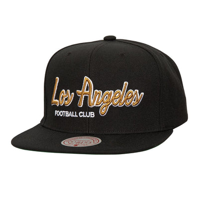 MLS TEAM SCRIPT 2.0 SNAPBACK LAFC Black HS8447-LAFBLCK - Image 1