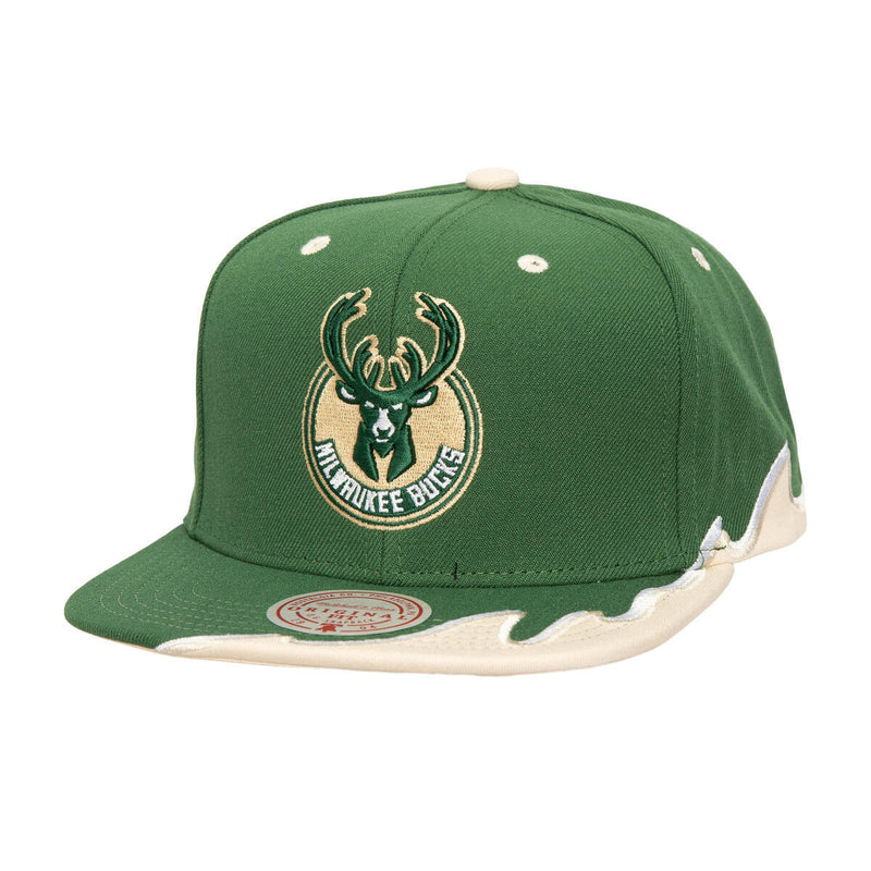 NBA RISING TIDE SNAPBACK BUCKS Green HS8496-MBUGREN - Image 1