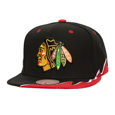 NHL RISING TIDE SNAPBACK BLACKHAWKS Black HS8502-CBHBLCK - Image 1