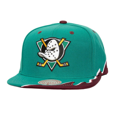 NHL RISING TIDE SNAPBACK VNTG DUCKS Teal HS8508-ADUTEAL - Image 1