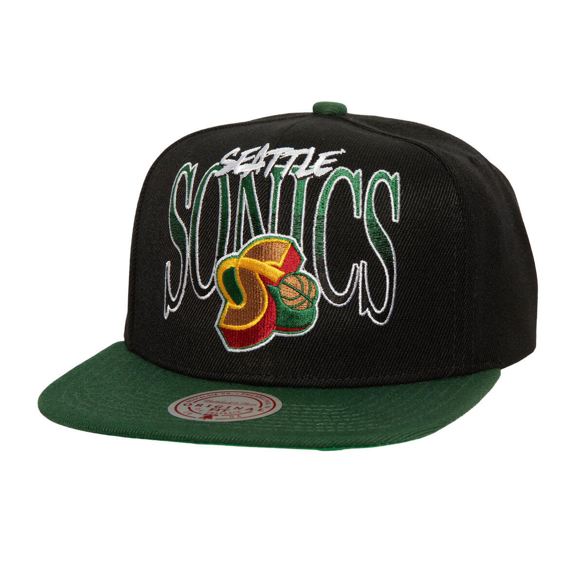 NBA RISE UP SNAPBACK HWC SUPERSONICS Black HS8509-SSUBLCK - Image 1