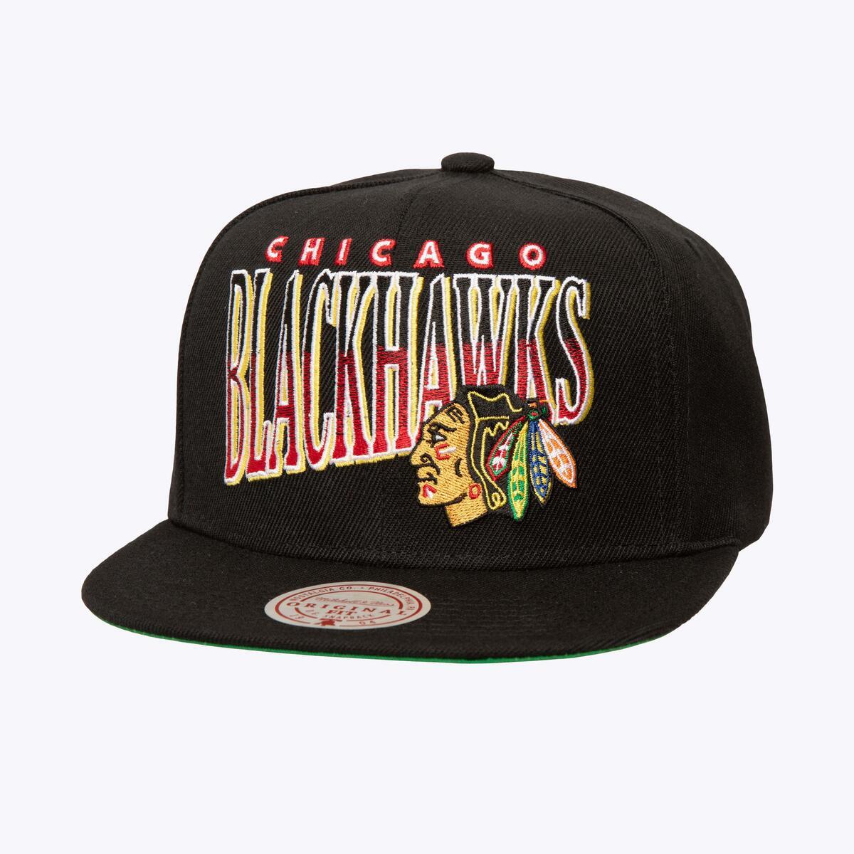 NHL LINE WORK SNAPBACK BLACKHAWKS Black HS8530-CBHBLCK - Image 1