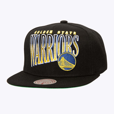 NBA LINE WORK SNAPBACK WARRIORS Black HS8533-GSWBLCK - Image 1
