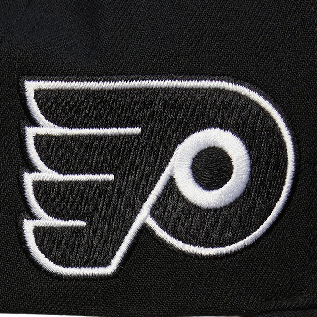 NHL EVERGREEN BLACK WHITE SNAPBACK VNTG FLYERS Black HS8545-PFLBLCK - Image 3