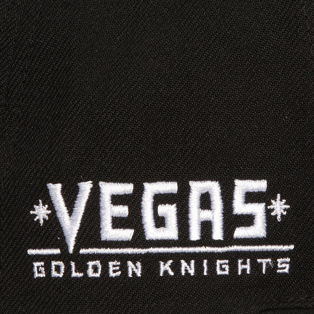 NHL EVERGREEN BLACK WHITE SNAPBACK KNIGHTS Black HS8546-VGKBLCK - Image 3