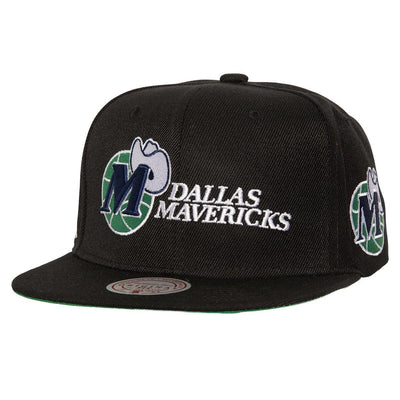 NBA TRIPLE PLAY SNAPBACK HWC MAVERICKS Black HS8578-DMABLCK - Image 1