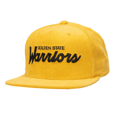 NBA CORD SNAPBACK HWC WARRIORS Gold HS8952-GSWGOLD - Image 1