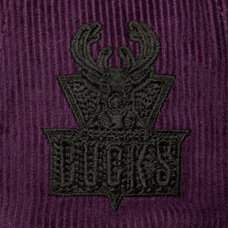 NBA CORD SNAPBACK HWC BUCKS Purple HS8952-MBUPURP - Image 3