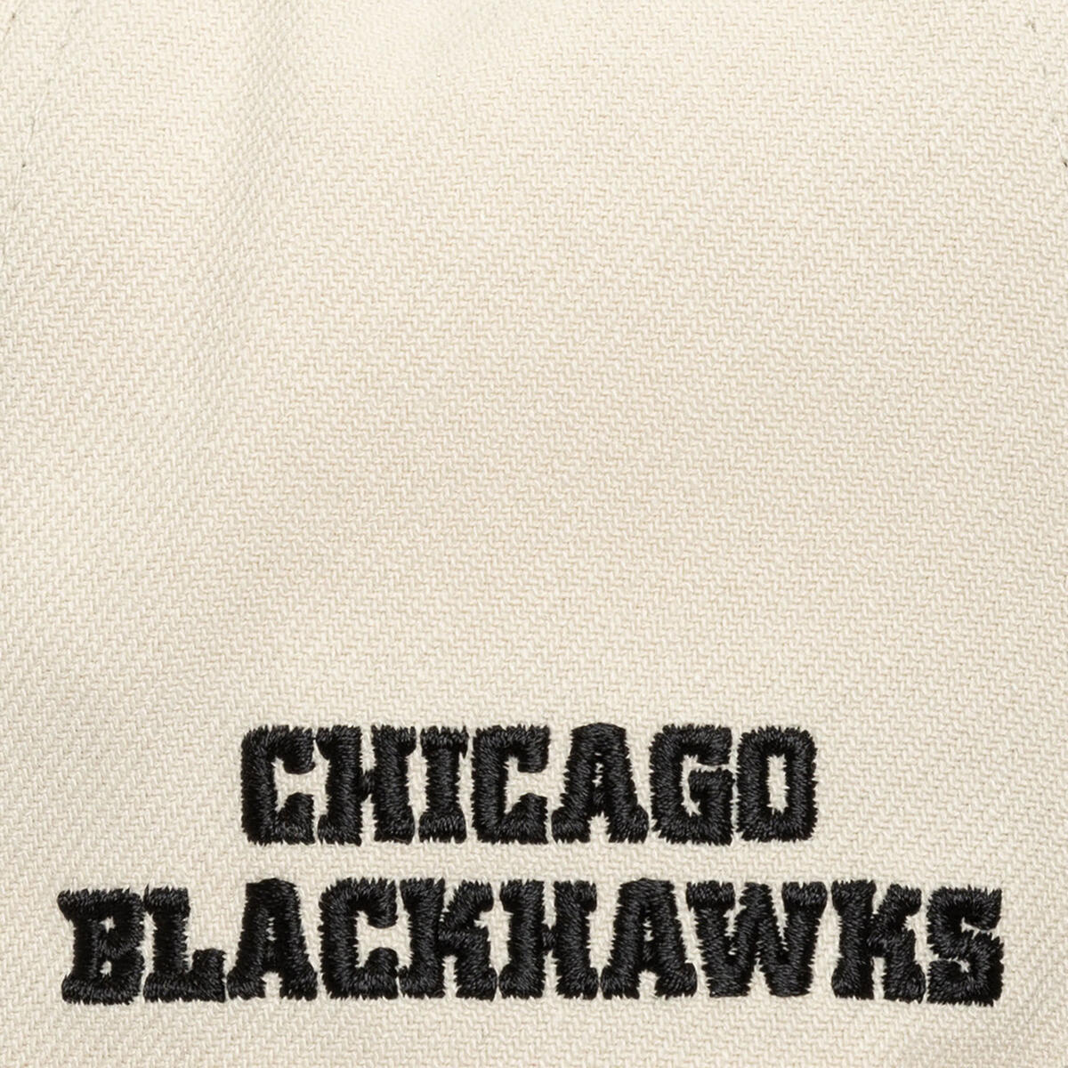 NHL EVERGREEN CREAM BLACK SNAPBACK BLACKHAWKS Off White HS9560-CBHOFWH - Image 3