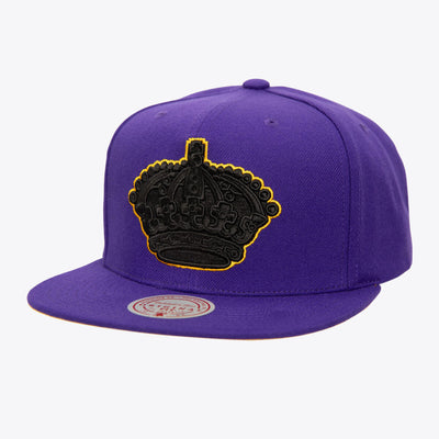 NHL LOGO ECLIPSE SNAPBACK VNTG KINGS Purple HS9620-LAKPURP - Image 1