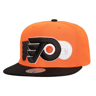 NHL TRIPLE UP SNAPBACK FLYERS Orange HS9990-PFLORAN - Image 1