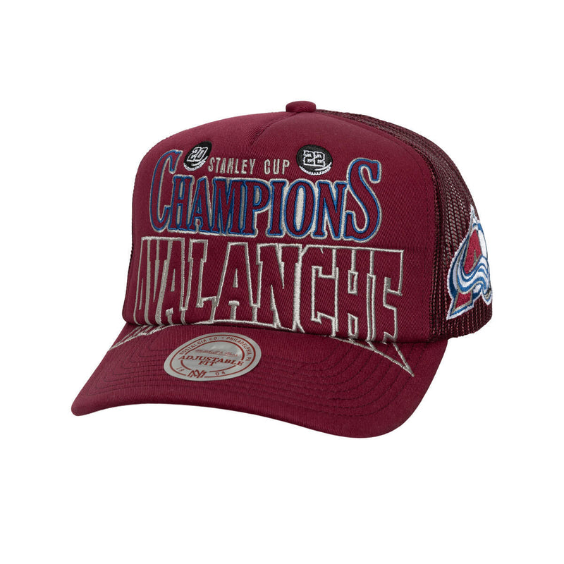 NHL BIG CHAMP TRUCKER AVALANCHE Maroon HT10428-CAVMARO - Image 1