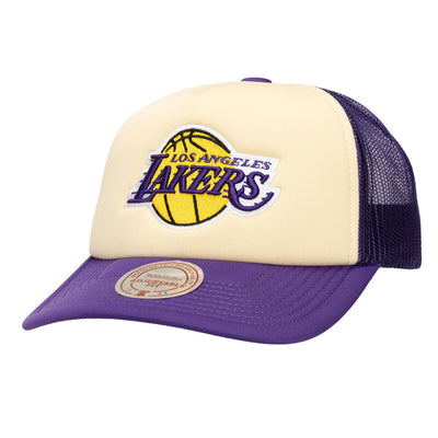 NBA VINTAGE BLOCK TRUCKER LAKERS - Cream - Image 1