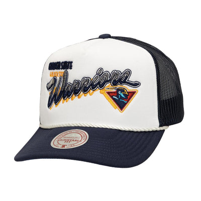 NBA SHADOW DROP TRUCKER HWC WARRIORS White HT14020-GSWWHIT - Image 1