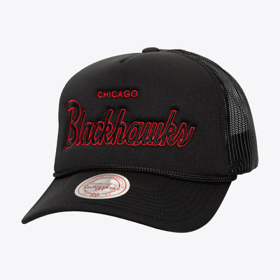 NHL SCRIPT TRUCKER BLACKHAWKS Black HT8218-CBHBLCK - Image 1
