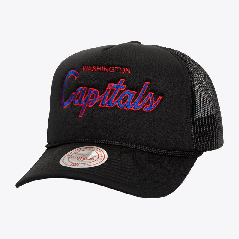 NHL SCRIPT TRUCKER VNTG CAPITALS Black HT8219-WCABLCK - Image 1