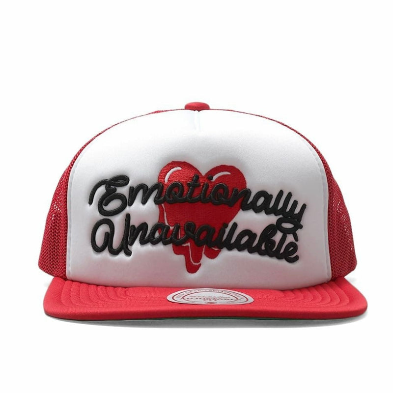 EU SCRIPT LOGO TRUCKER RED