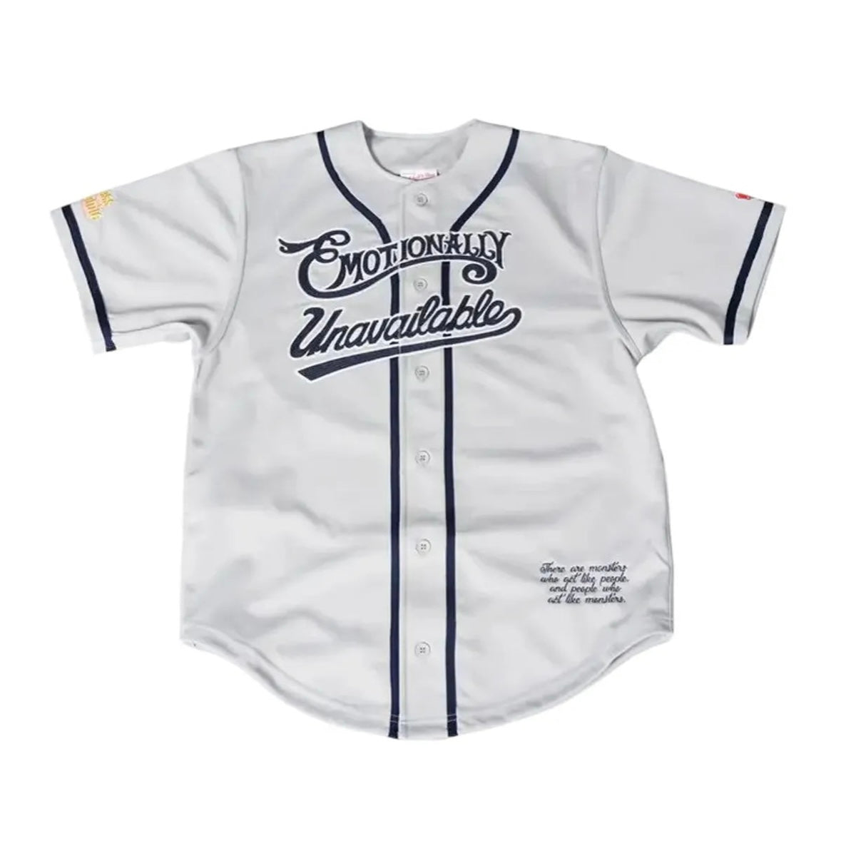 EU BASEBALL JERSEY GREY