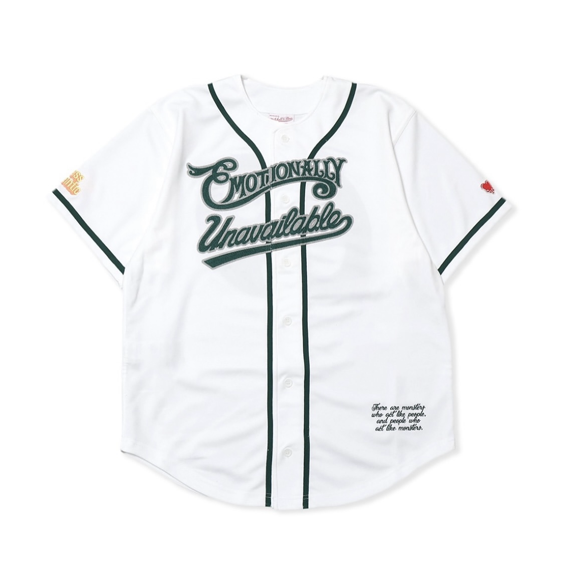 EU BASEBALL JERSEY WHITE