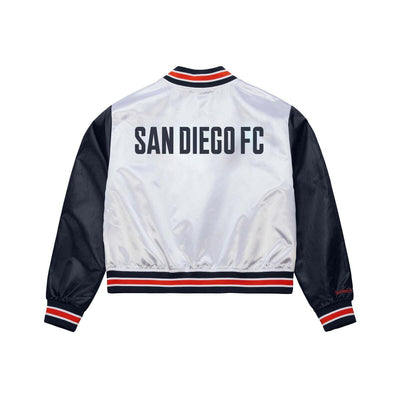 NHL WOMEN'S CROP SATIN JACKET FLYERS - Image 2