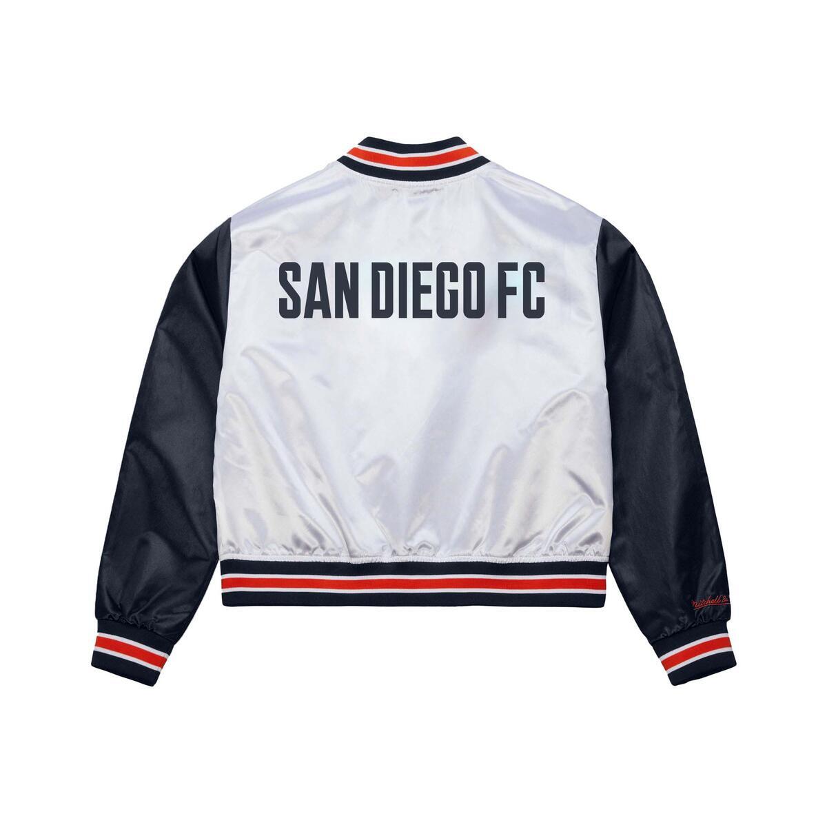 NHL WOMEN'S CROP SATIN JACKET FLYERS - Image 2