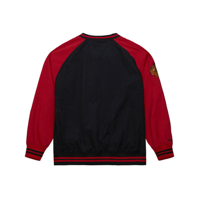 NHL NYLON PULLOVER JACKET CHICAGO BLACKHAWKS - Black - Image 2