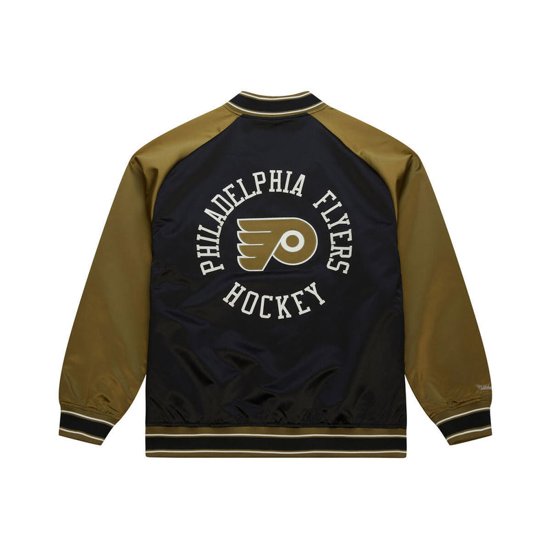 NHL DOUBLE CLUTCH LW SATIN JACKET PHILADELPHIA FLYERS - Image 2