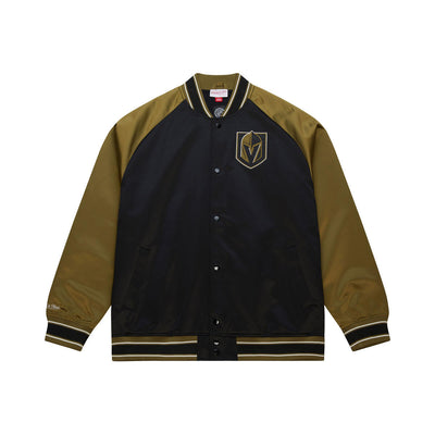 NHL DOUBLE CLUTCH LW SATIN JACKET VEGAS GOLDEN KNIGHTS - Image 1
