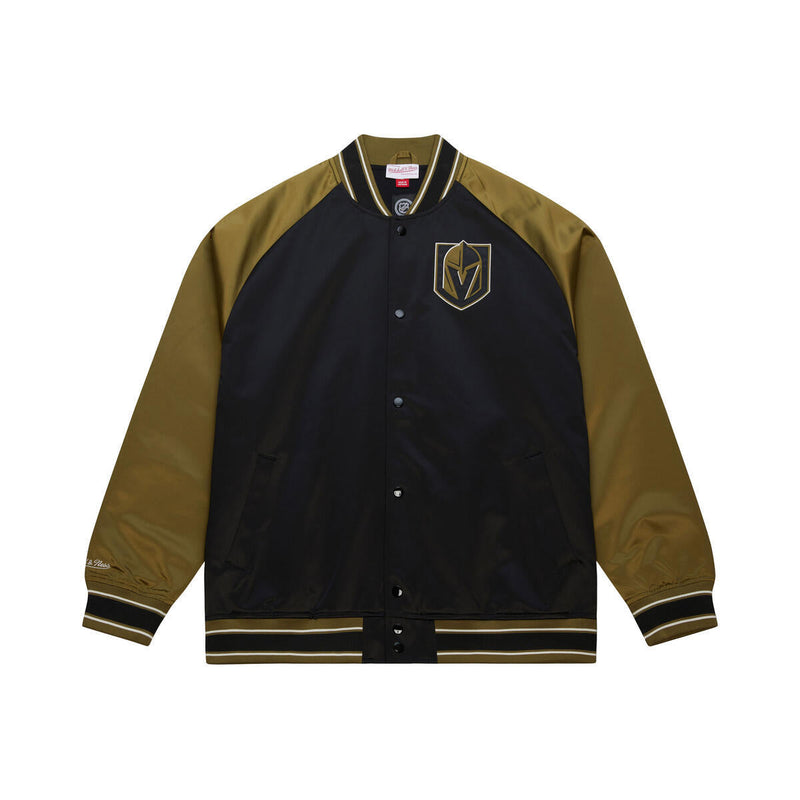 NHL DOUBLE CLUTCH LW SATIN JACKET VEGAS GOLDEN KNIGHTS - Image 1