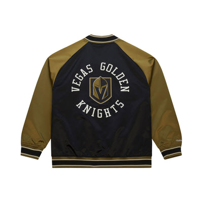 NHL DOUBLE CLUTCH LW SATIN JACKET VEGAS GOLDEN KNIGHTS - Image 2