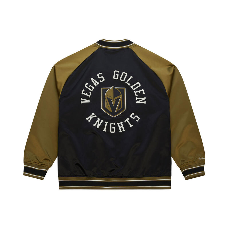 NHL DOUBLE CLUTCH LW SATIN JACKET VEGAS GOLDEN KNIGHTS - Image 2