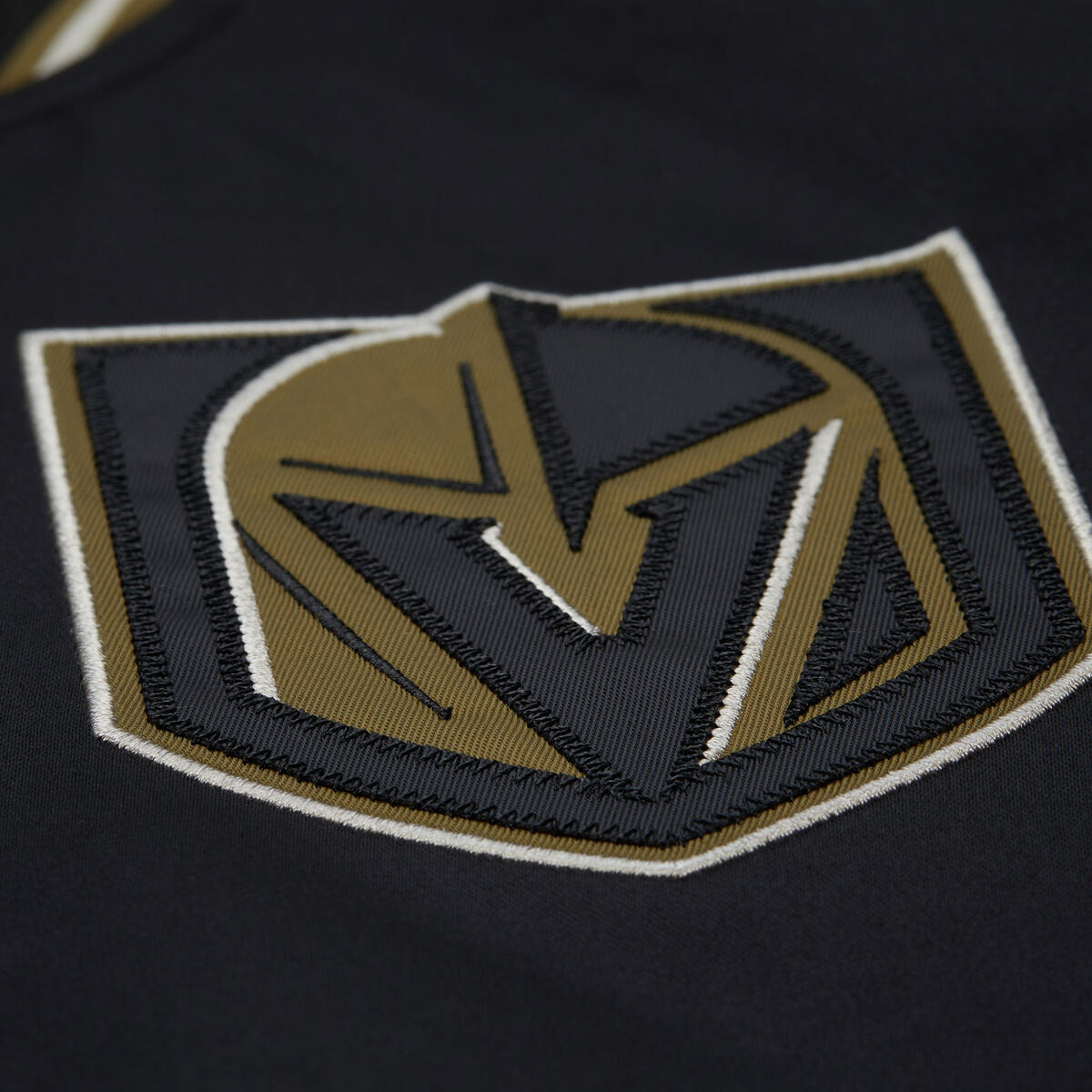 NHL DOUBLE CLUTCH LW SATIN JACKET VEGAS GOLDEN KNIGHTS - Image 3