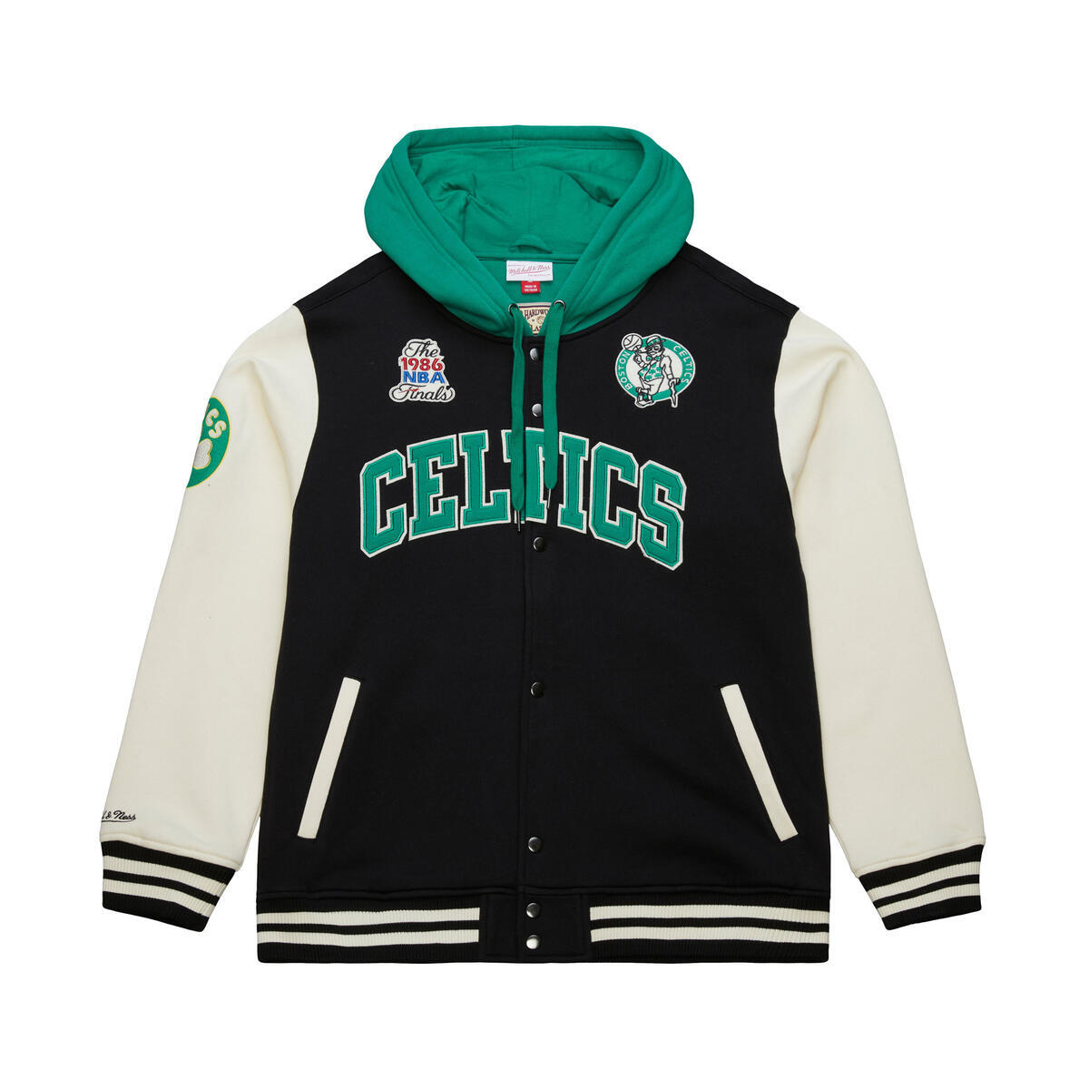 NBA COURTSIDE FLEECE BUTTON FRONT CELTICS - Image 1