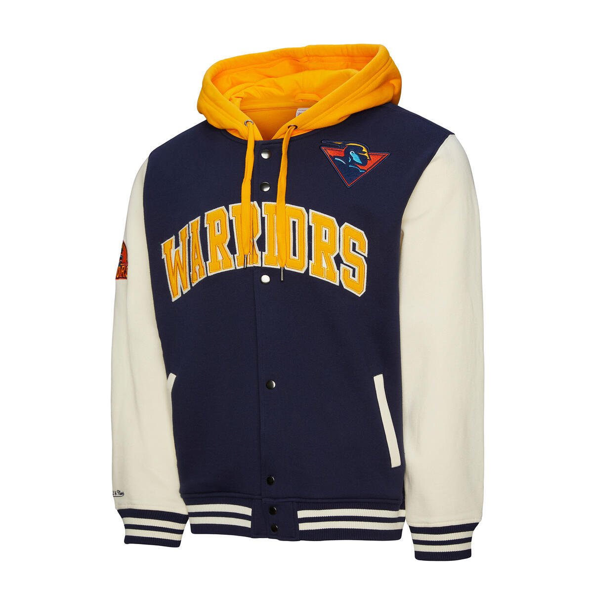NBA COURTSIDE FLEECE BUTTON FRONT WARRIORS - Image 7