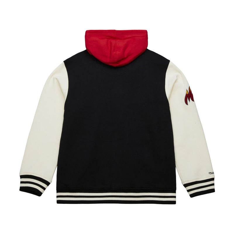 NBA COURTSIDE FLEECE BUTTON FRONT HEAT - Image 2