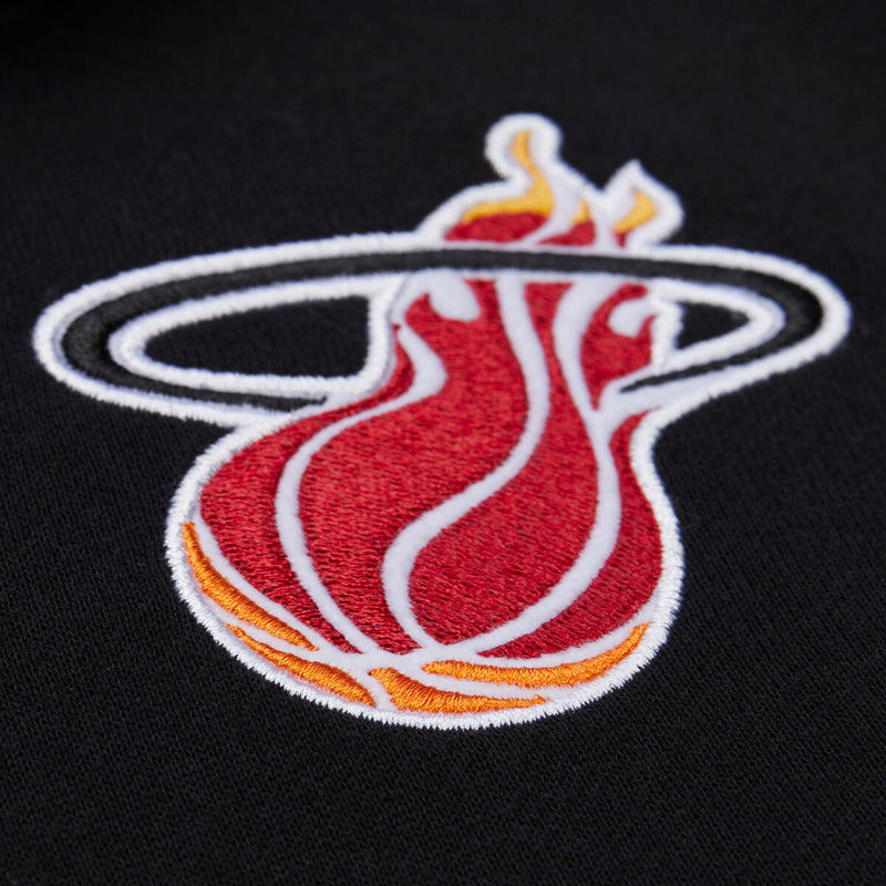 NBA COURTSIDE FLEECE BUTTON FRONT HEAT - Image 4