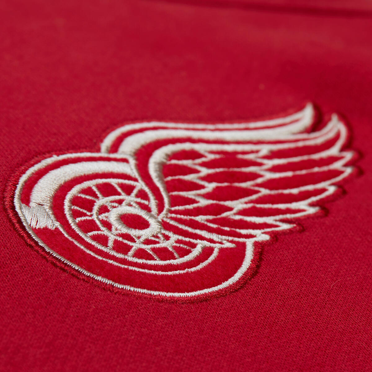 NHL COURTSIDE FLEECE BUTTON FRONT RED WINGS - Image 5