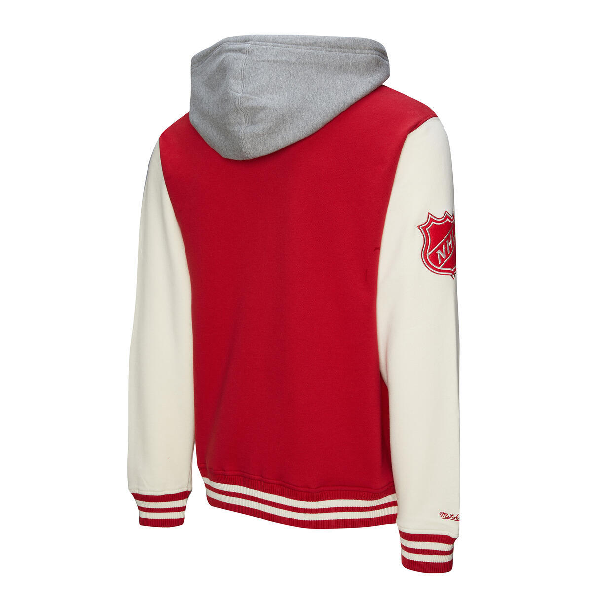 NHL COURTSIDE FLEECE BUTTON FRONT RED WINGS - Image 6