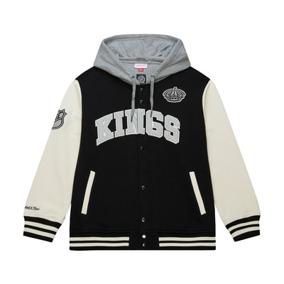 NHL COURTSIDE FLEECE BUTTON FRONT KINGS - Image 1