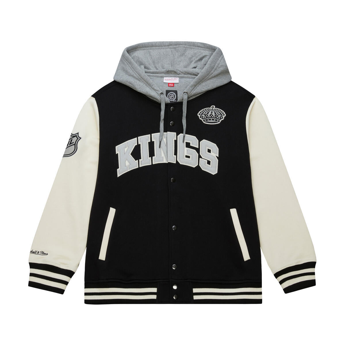 NHL COURTSIDE FLEECE BUTTON FRONT KINGS - Image 1