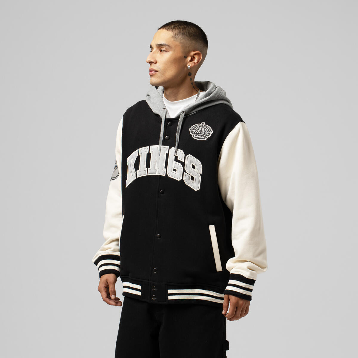 NHL COURTSIDE FLEECE BUTTON FRONT KINGS - Image 7