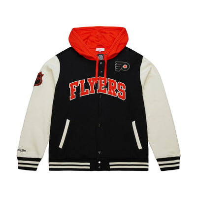 NHL COURTSIDE FLEECE BUTTON FRONT FLYERS - Image 1