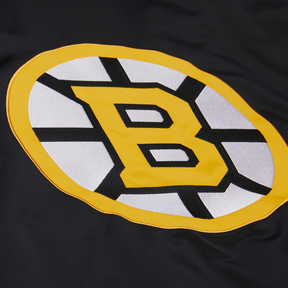 NHL THROW IT BACK HEAVYWEIGHT SATIN JACKET CURRENT BRUINS - Image 8